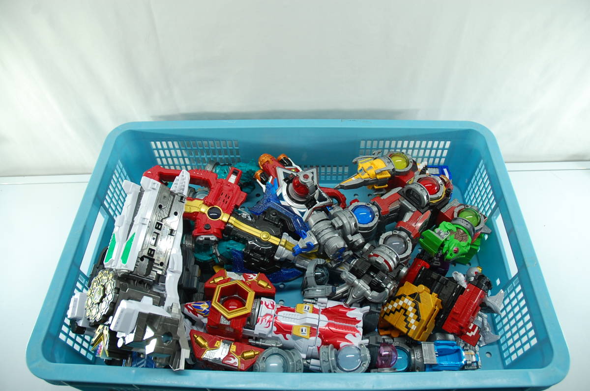 30-0 [ジャンク]スーパー戦隊 玩具セット(DXギガントホウオー/ケルベロスボイジャー等)