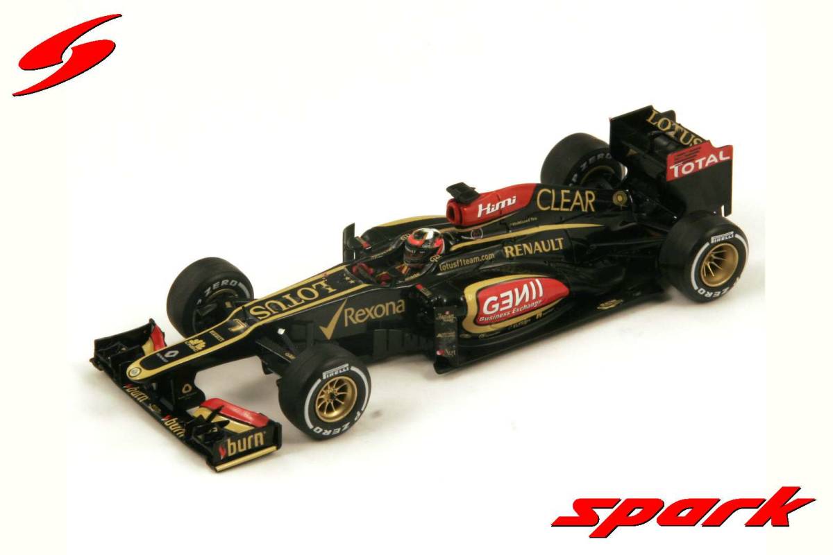 S3053 1/43 ロータス ルノー E21 No.7 オーストラリアGP 2013