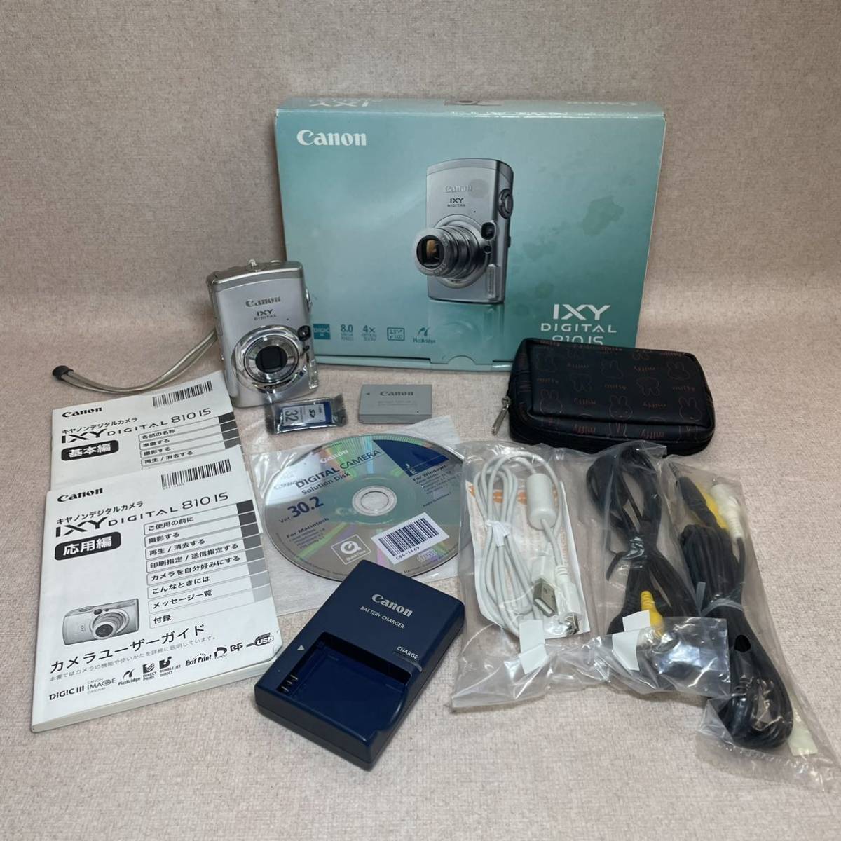 F6）動作品Canon IXY DIGITAL 810 IS デジタルカメラ （16）