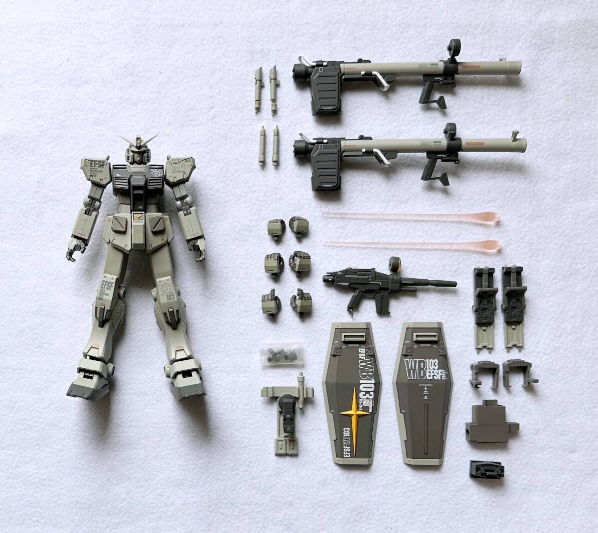 GUNDAM FIX FIGURATION METAL COMPOSITE RX-78-3 GUNDAM Ver.Ka WITH G-FIGHTER　G-3ガンダム　箱＆取扱説明書無し 欠品＆破損有り　現状品