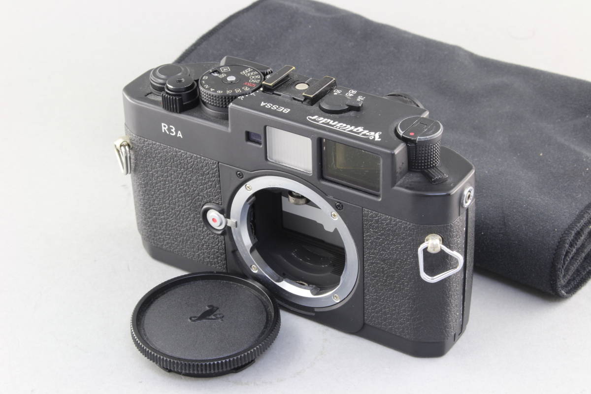 AB (良品) Voigtlander フォクトレンダー BESSA R3A ボディ ブラック 初期不良返品無料 領収書発行可能