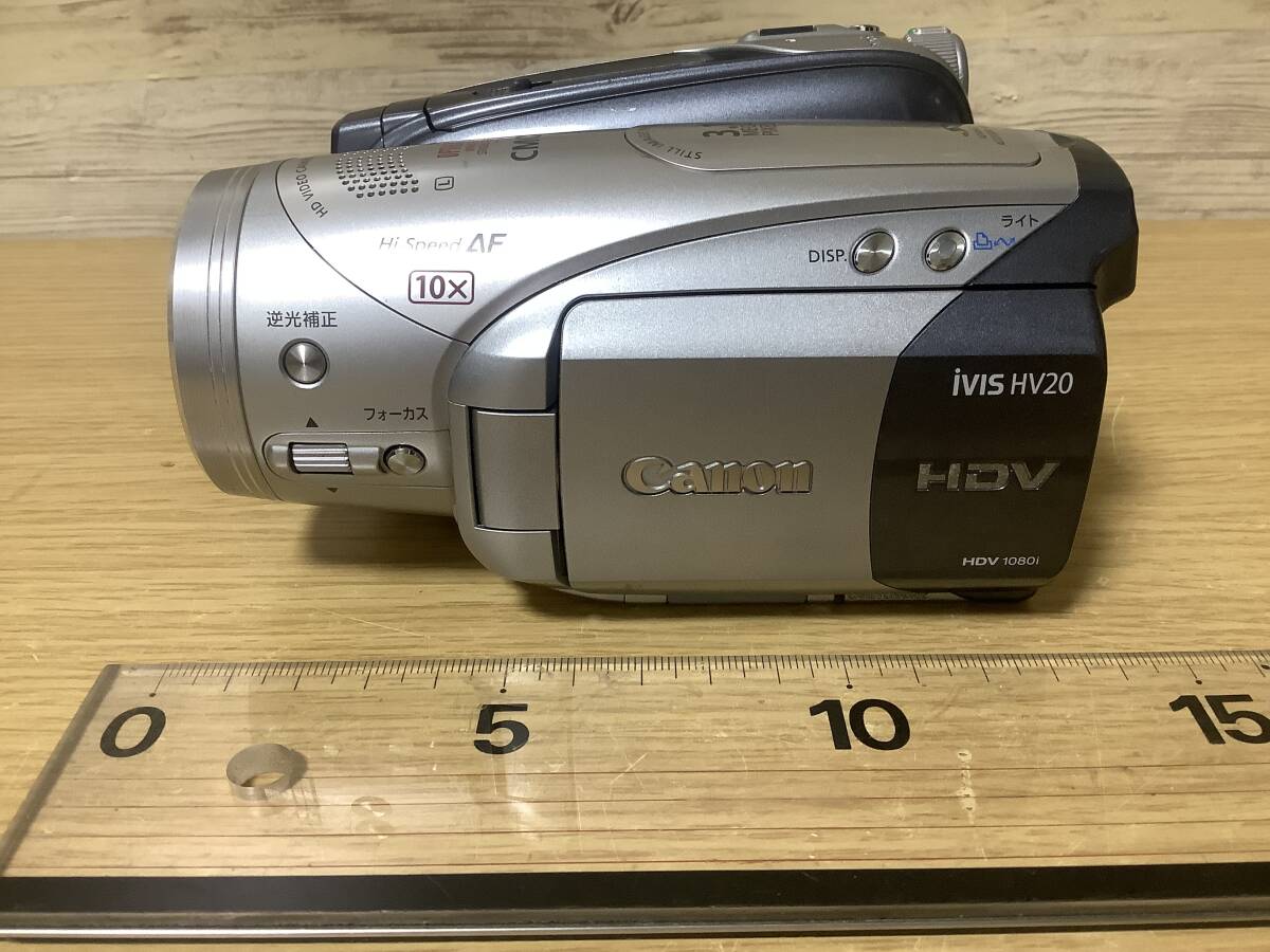 Canon・キャノン/ハイビジョンデジタルビデオカメラ・ivis HV20