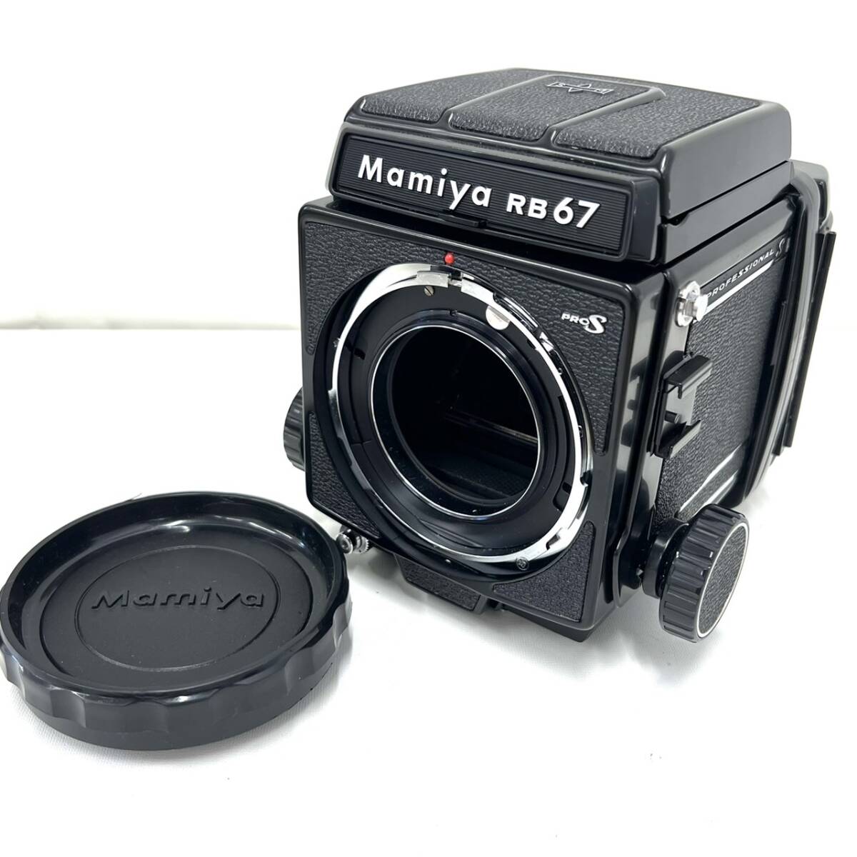 【00039】 MAMIYA RB67 PROFESSIONAL S マミヤ PROs 中判カメラ フィルムカメラ ボディのみ 動作確認済 ★使用感少ない！美品クラス★