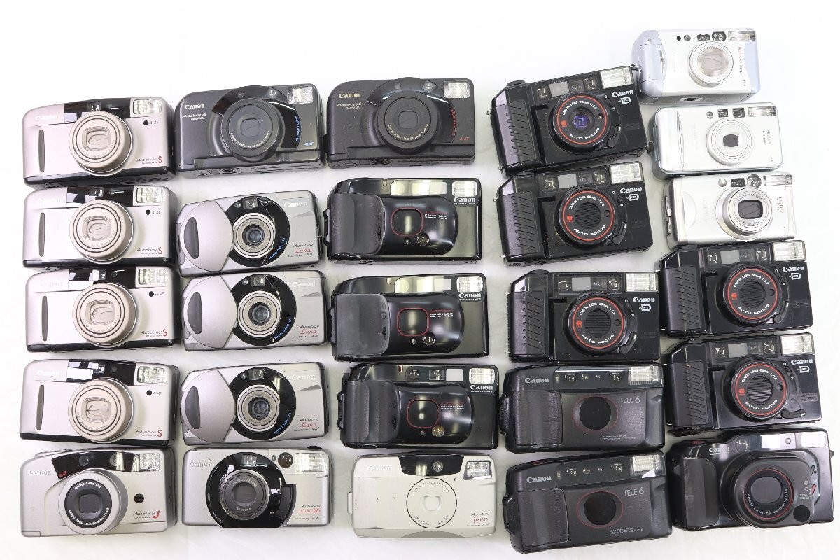 【26点】CANON キャノン AUTOBOY juno/N130/3/Luna 等 コンパクトカメラ フィルムカメラ まとめ売り 8675-K