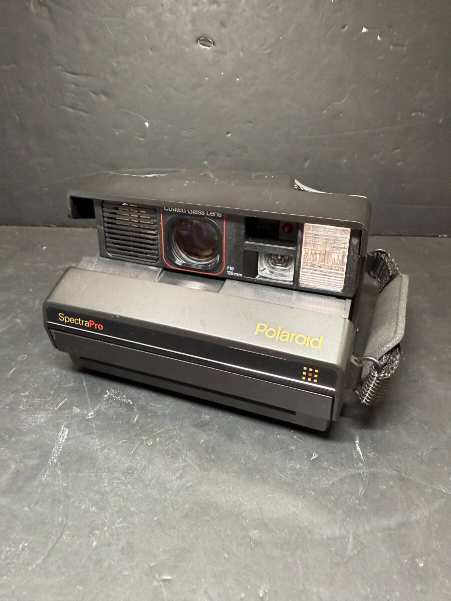 ★コレクター必見 POLAROID Spectra Pro ポラロイド インスタントカメラ 動作未確認 昭和レトロ カメラ コレクション Nn233