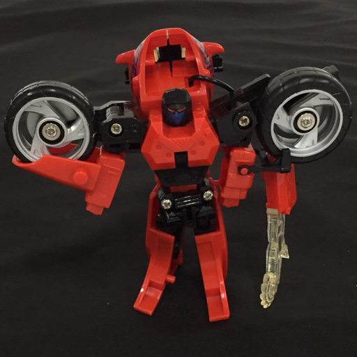 株式会社タカラ トランスフォーマーG-2 サイクルモード TRF-11 レーザーバイク ロードロケット 動作未確認 QD701-25