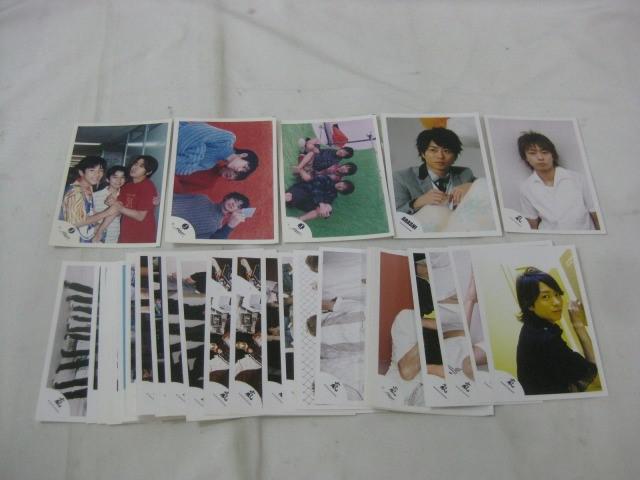 【同梱可】中古品 嵐 大野智 松本潤 二宮和也 他 生写真 35枚 Jr.時代・Jロゴ・旧含む グッズセット