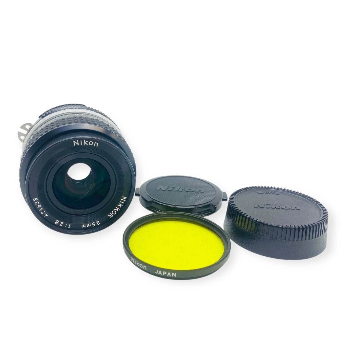 ５１　Nikon ニコン　NIKKOR 35mm 1:2.8 カメラレンズ　