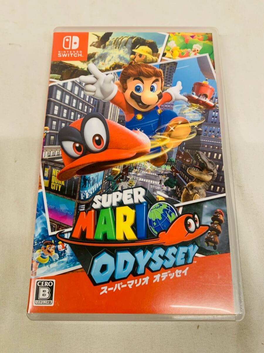 T11059【動作未確認】Nintendo Switch ニンテンドースイッチ ソフト スーパーマリオ オデッセイ ゲームソフト 箱付き
