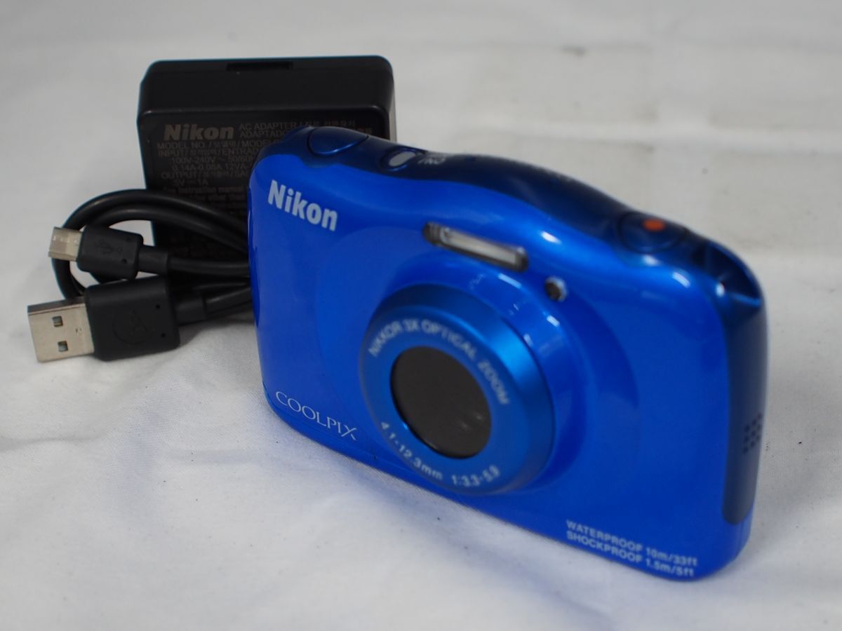 ★並品★ NIKON ニコン COOLPIX S33 ★動作OK★ @y737