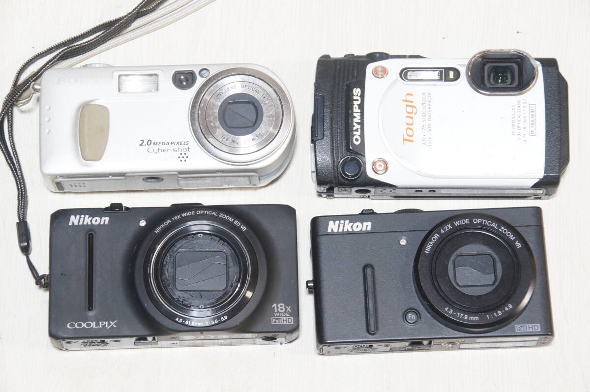 1円〜 カメラ デジタルカメラ Coolpix P310 S9300 TG860 DSC-P2 動作未確認 ジャンク 現状品