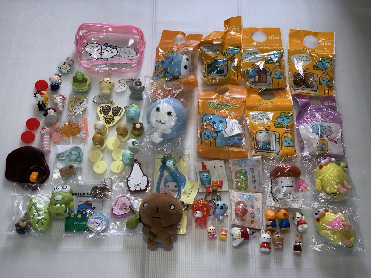 コカ・コーラ Coca Cola クー Qoo ちいかわ すみっコぐらし ハローキティ アフロ犬 チョコエッグ フィギュア うさぎ ねこ 貞子 など