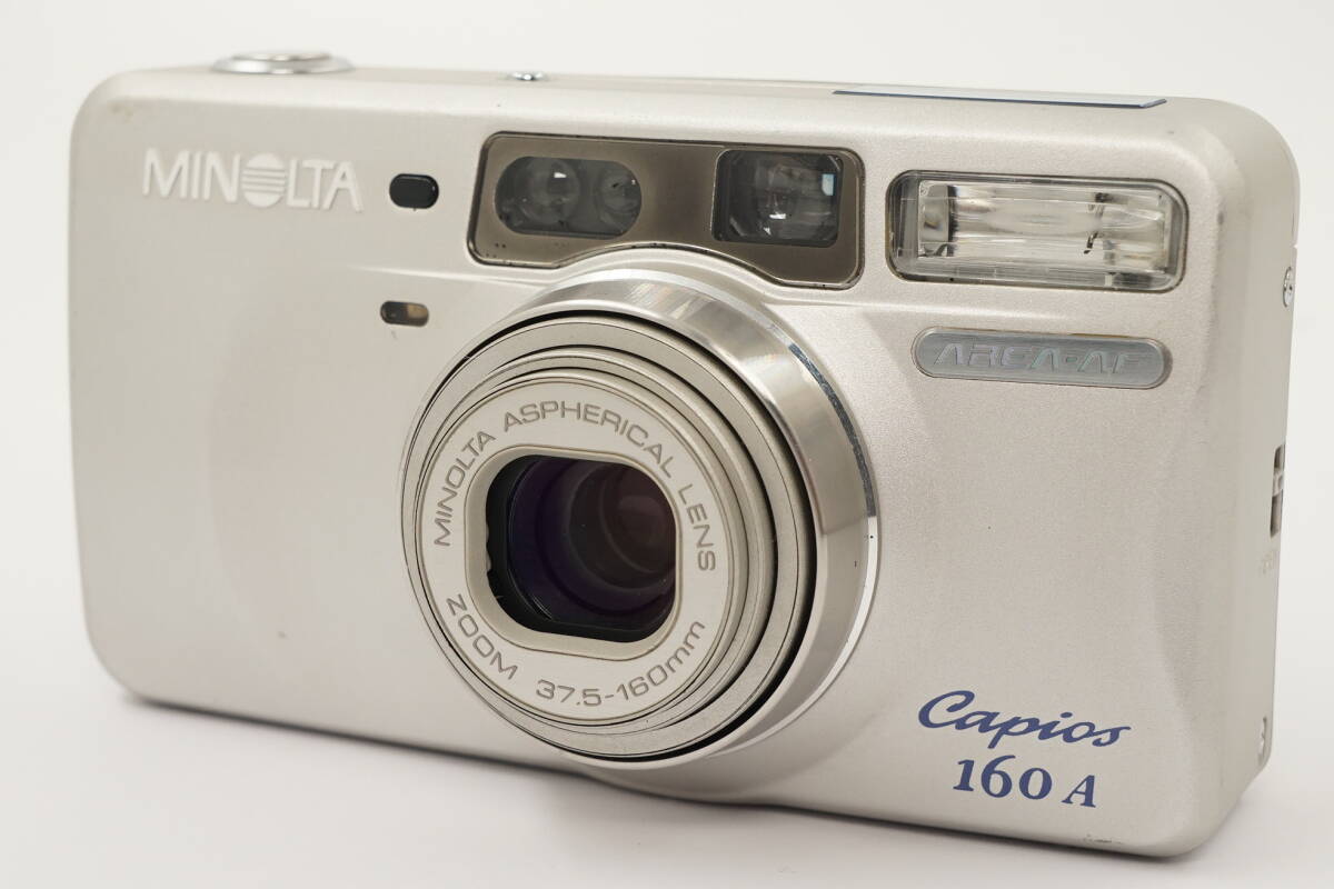 713■売り切り■MINOLTAミノルタ■Capios 160A■カピオス ZOOM 37.5-160mm ASPHERICAL LENS■一部難あり■現状品■