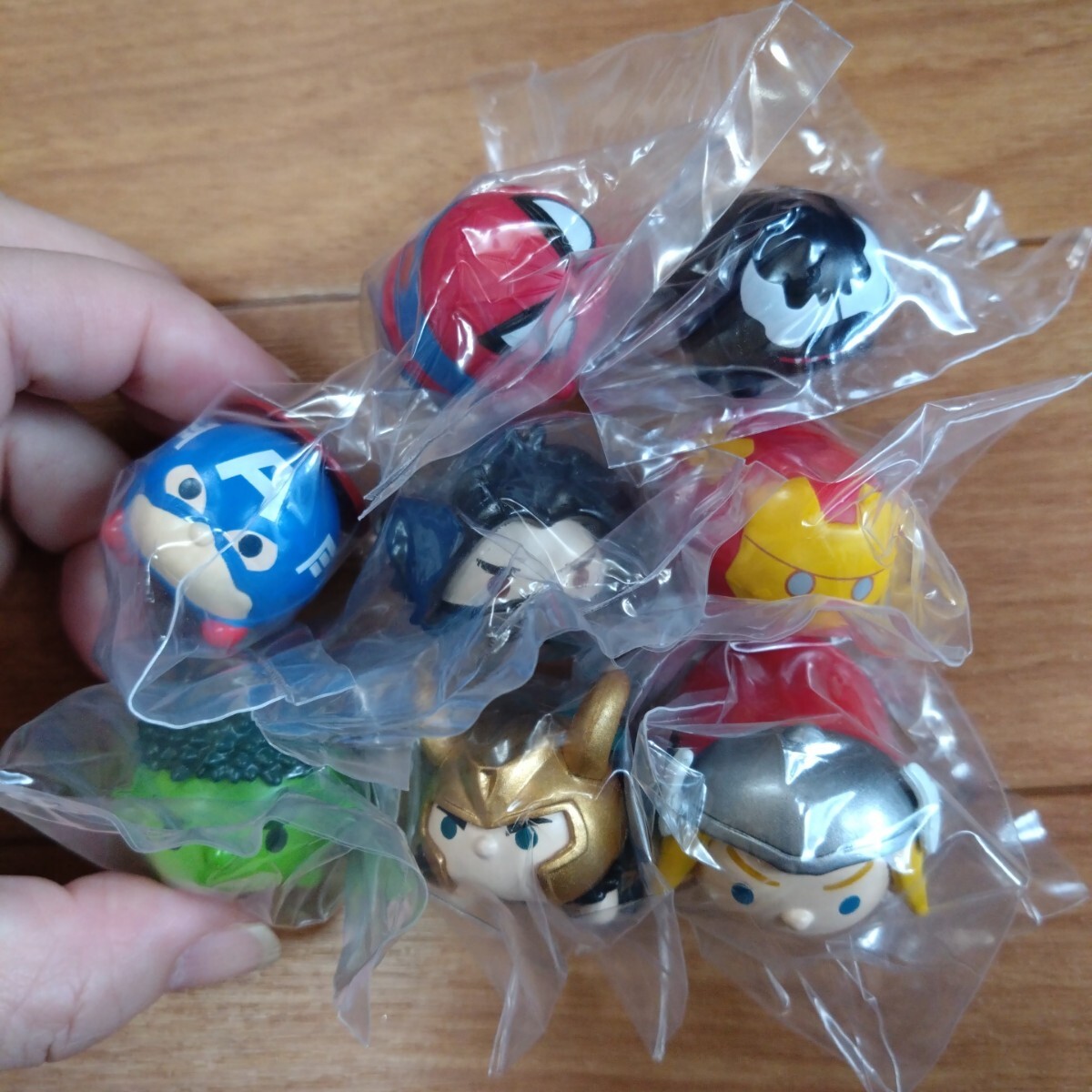 【新品未使用】マーベルツムツム　８種　MARVELミニフュギュア ディズニーツムツム