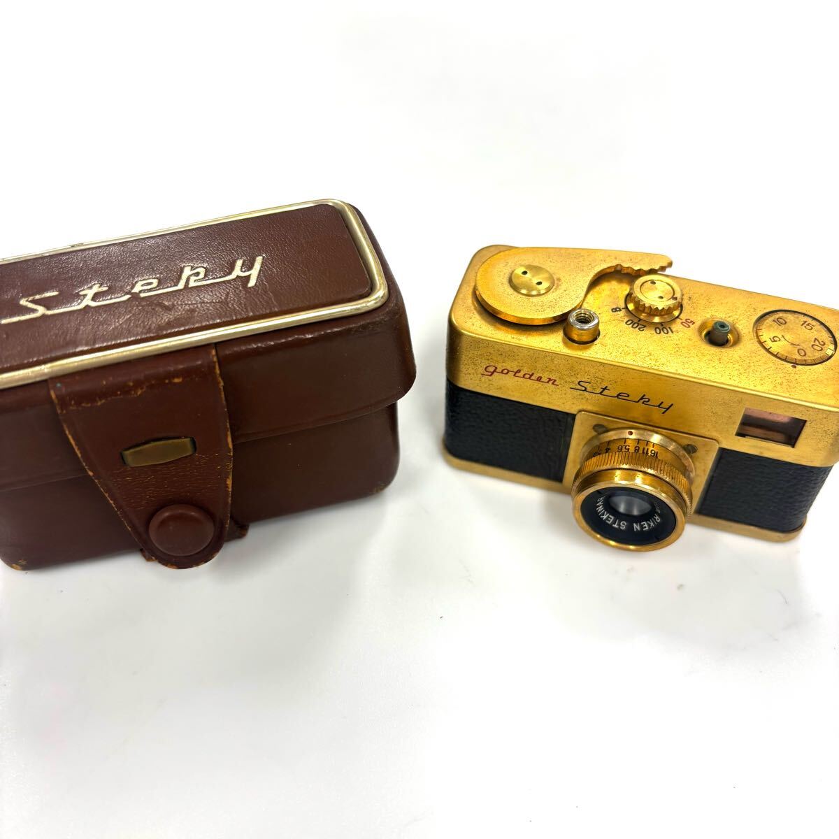 T626 カメラ ミニチェアカメラ RICOH リコー Golden Steky ゴールデン ステキー 昭和レトロ レトロ 中古 ジャンク品 訳あり
