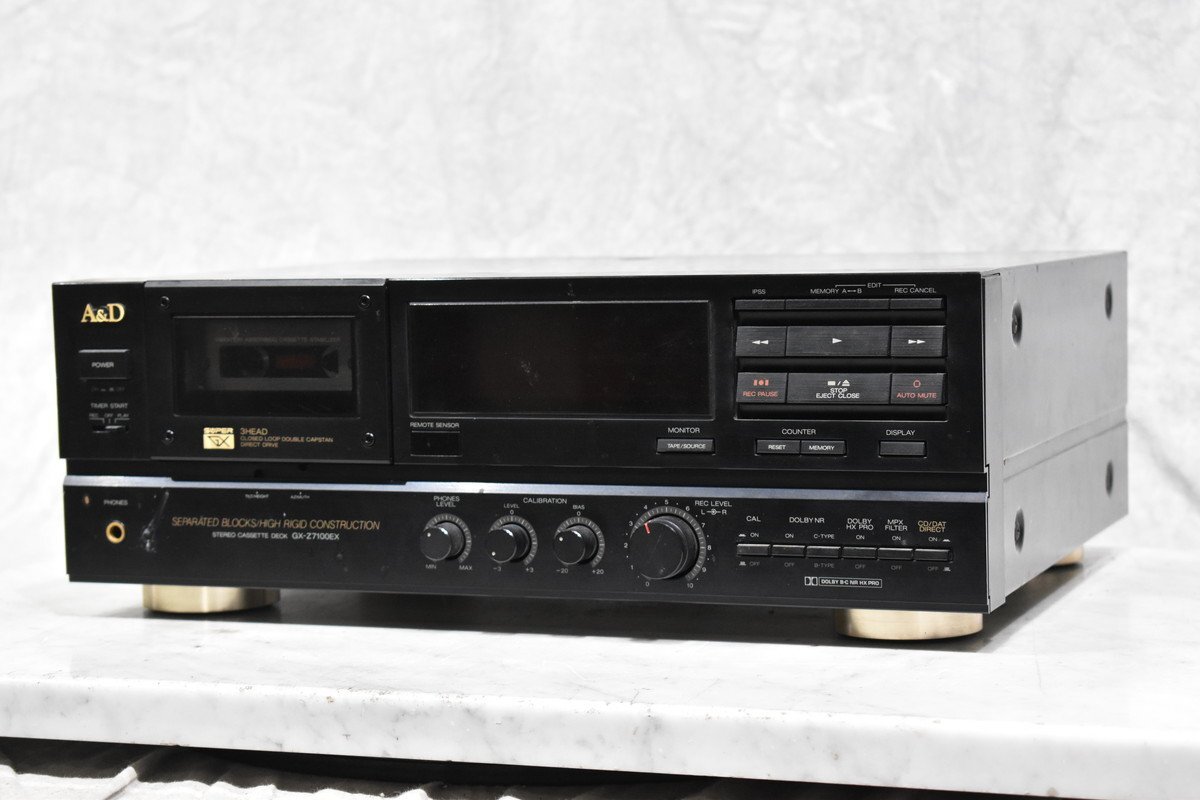 【J】AKAI A&D GX-Z7100EX カセットデッキ アカイ 3136561