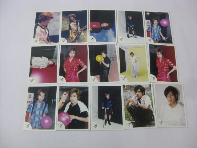 中古品 嵐 二宮和也 のみ 公式写真 15枚 旧ロゴ ビデオコンサート 2000 台風ジェネレーション 等 グッズセット