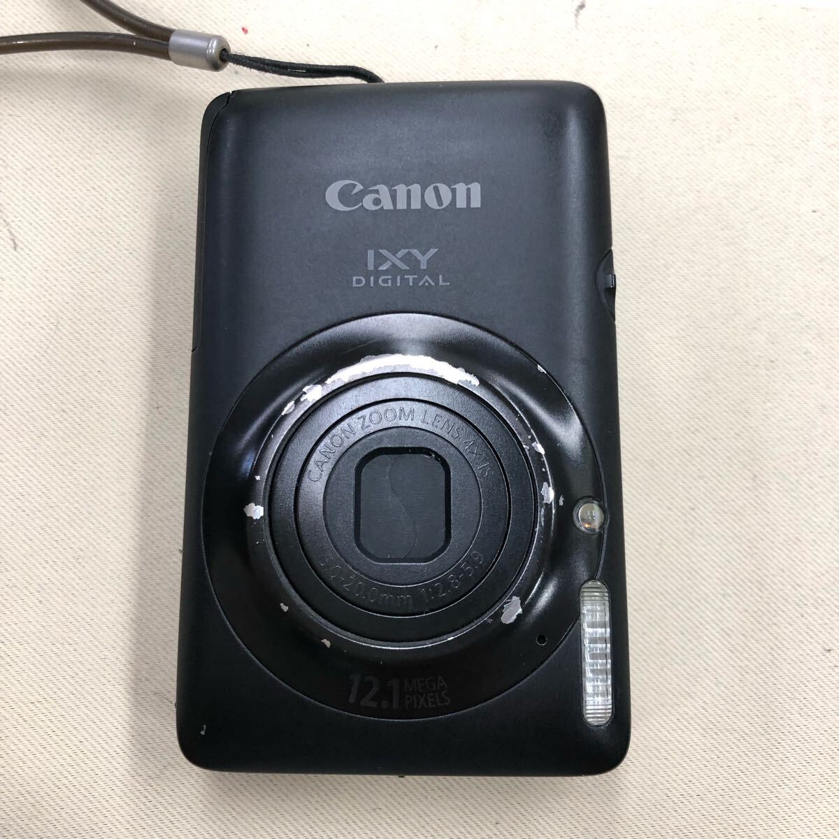 《M-490》 ★通電確認済1円スタート★ Canon IXY DIGITAL 220IS キャノン ブラック デジタル カメラ 希少 