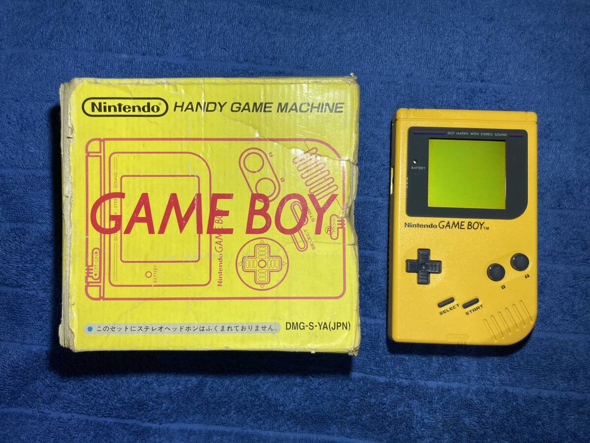 通電のみ確認 ジャンク品 GAME BOY 初代 ゲームボーイ DMG-01 本体