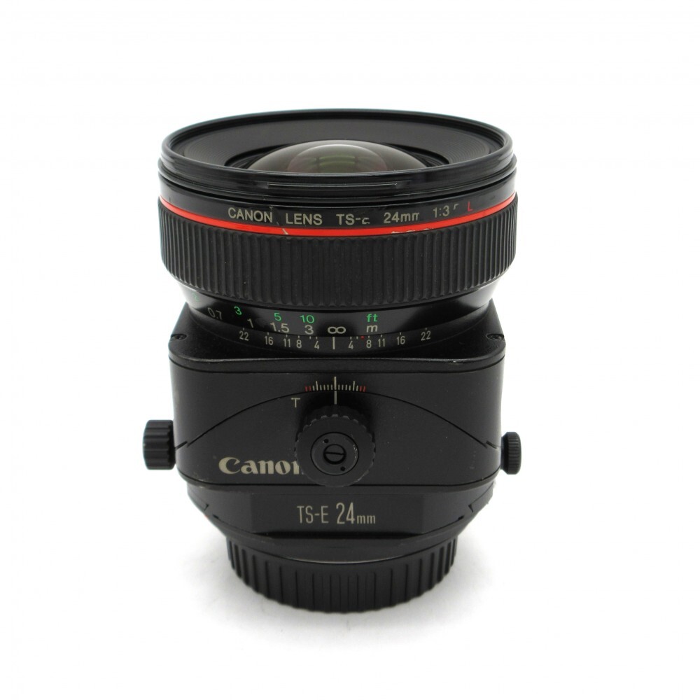 1円〜 Canon キヤノン TS-E 24mm F3.5 L 動作未確認 レンズ 4176685