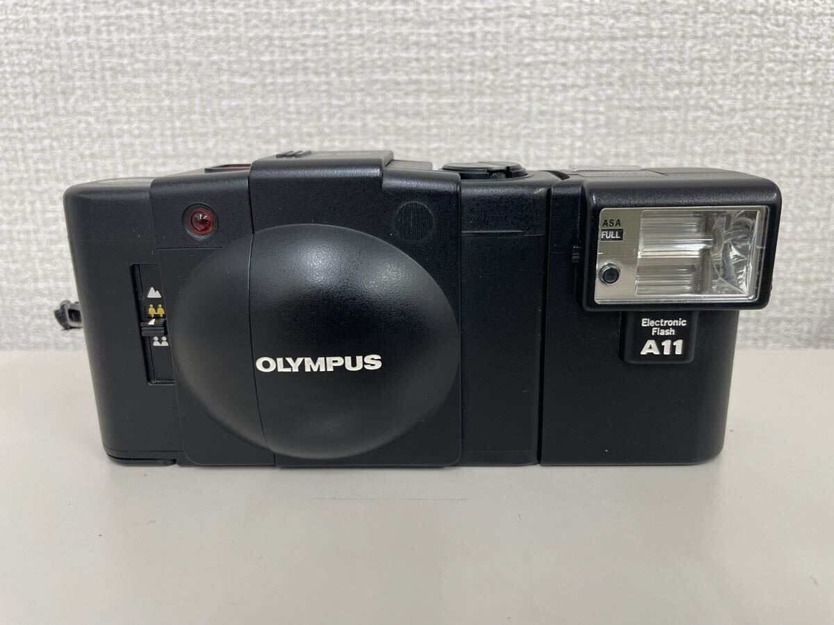 356 OLYMPUS オリンパス XA2 + A11 コンパクトフィルムカメラ