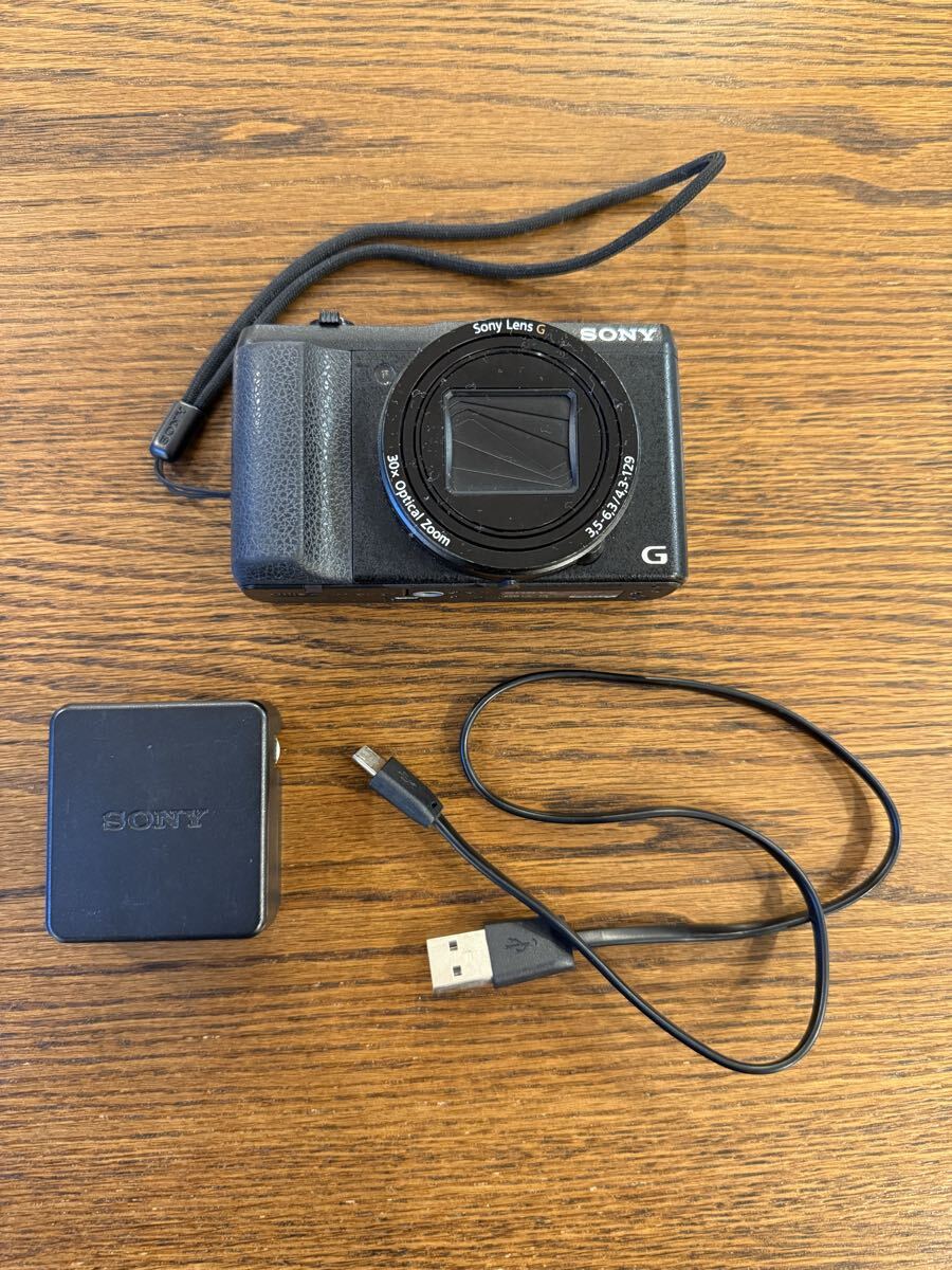 SONY DSC-HX60V Cyber-shot コンパクトデジタルカメラ ブラック ジャンク