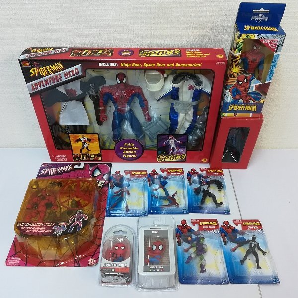 mJ131c [まとめ] トイビズ スパイダーマン アドベンチャーヒーロー NINJA SPACE ネカ 2インチ スケーラーズ 他 | フィギュア F