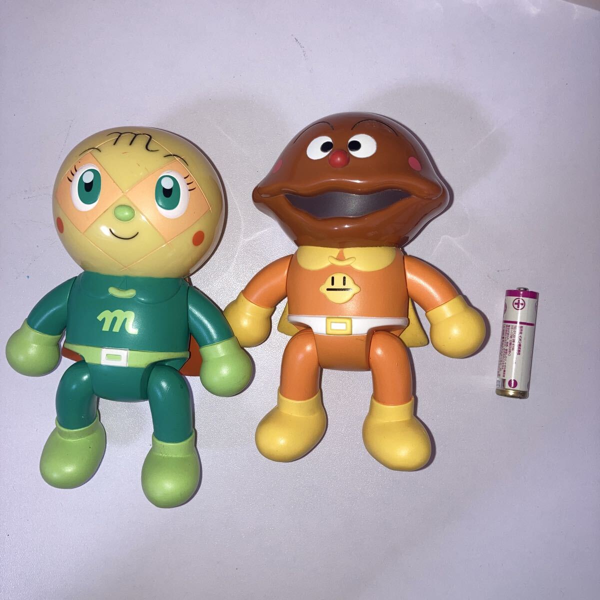 アンパンマン ポーズマスコット フィギュア セット メロンパンナ カレーパンマン