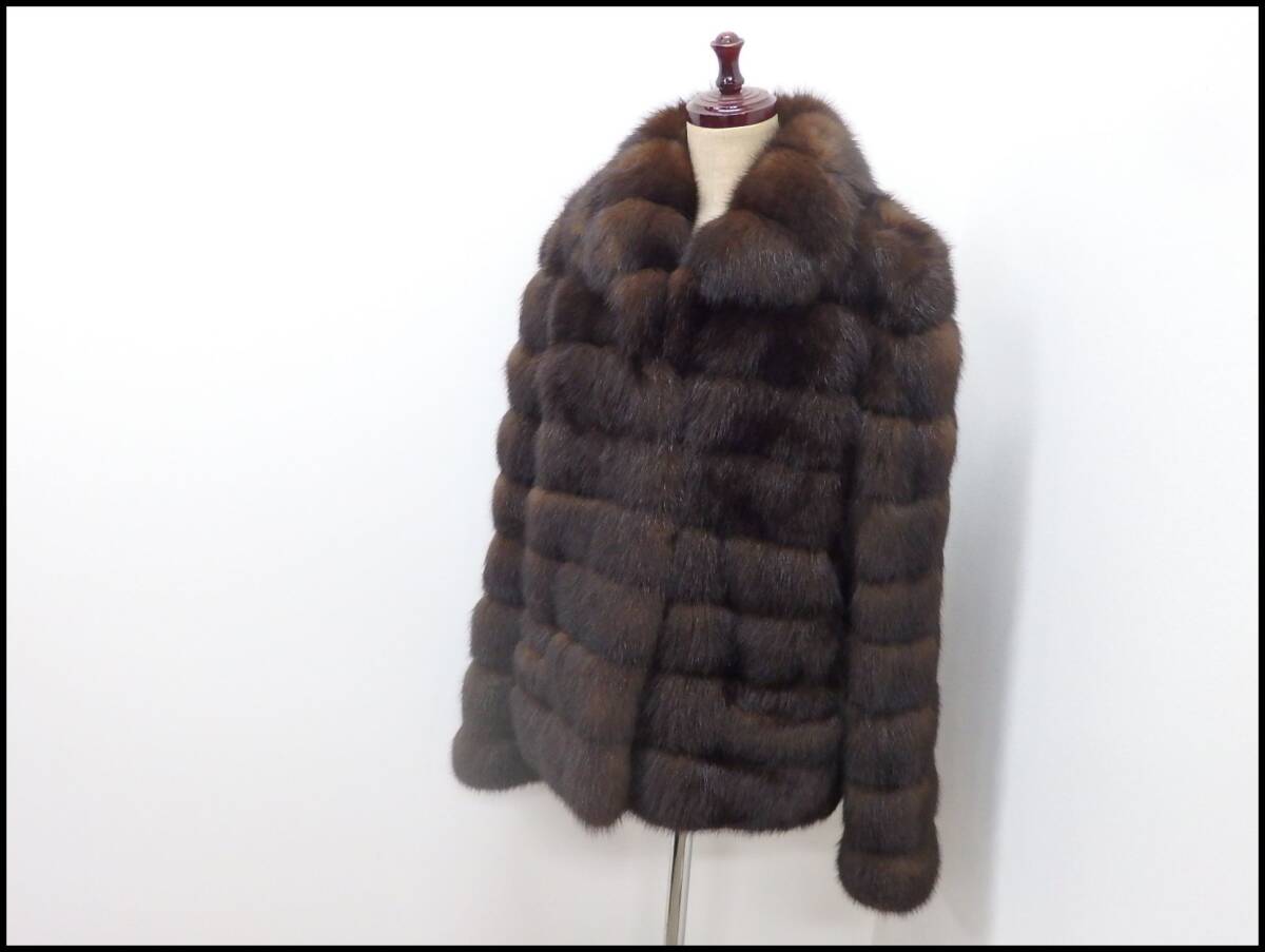 ＜本物 セーブル コート ボリュームあり 毛柔らかめ＞2.2.7　☆定形外1000円☆