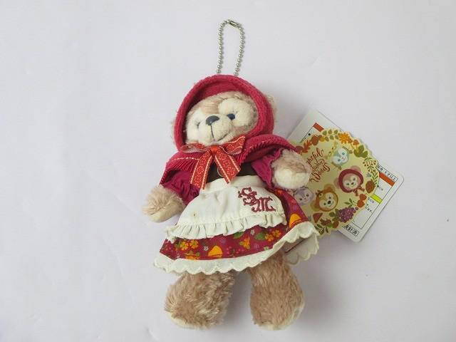 中古品 ディズニー シェリーメイ 2019 秋のぼうけん 赤ずきん タグ付き ぬいぐるみバッジ