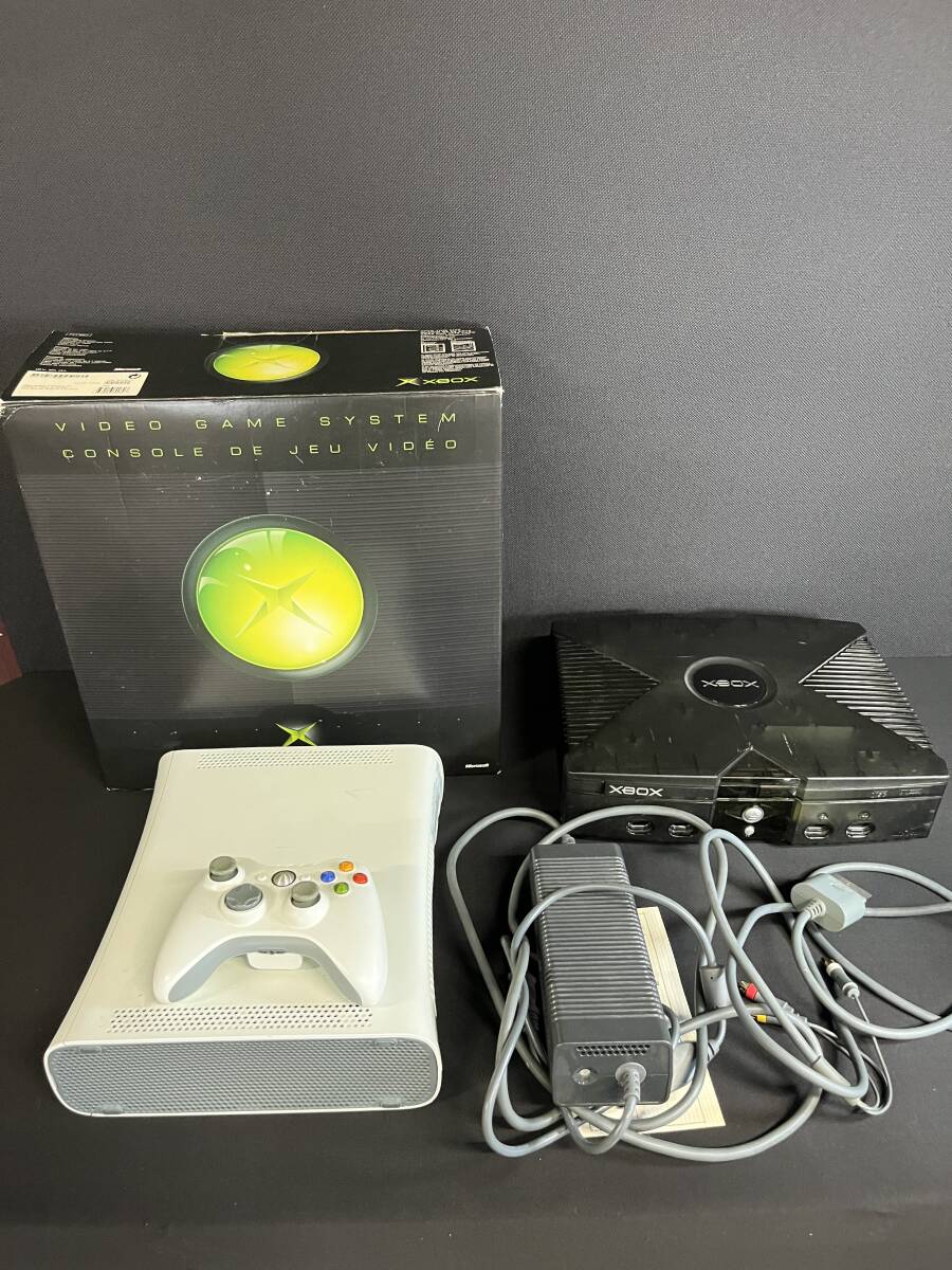 XBOX XBOX360　本体 　3台セット コントローラー 周辺機器