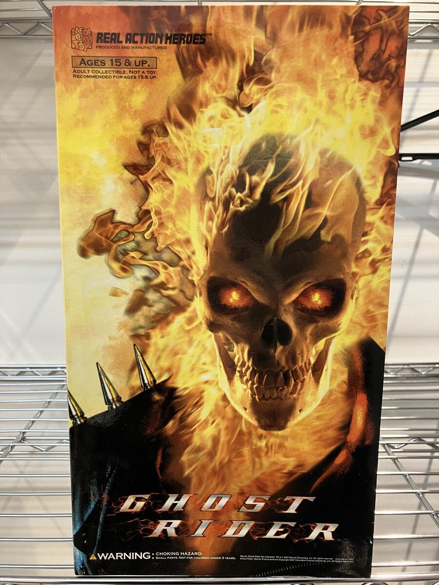未開封 未使用品 ゴーストライダー リアルアクションヒーローズ RAH 1/6フィギュア メディコムトイ
