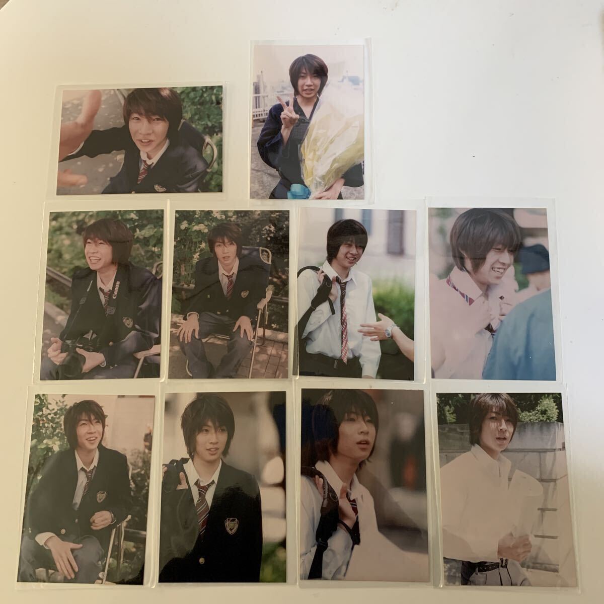 ① 【貴重・希少】嵐　相葉雅紀　kodak ファミクラ　ファミリークラブ　公式写真　10枚　2001 ムコ殿