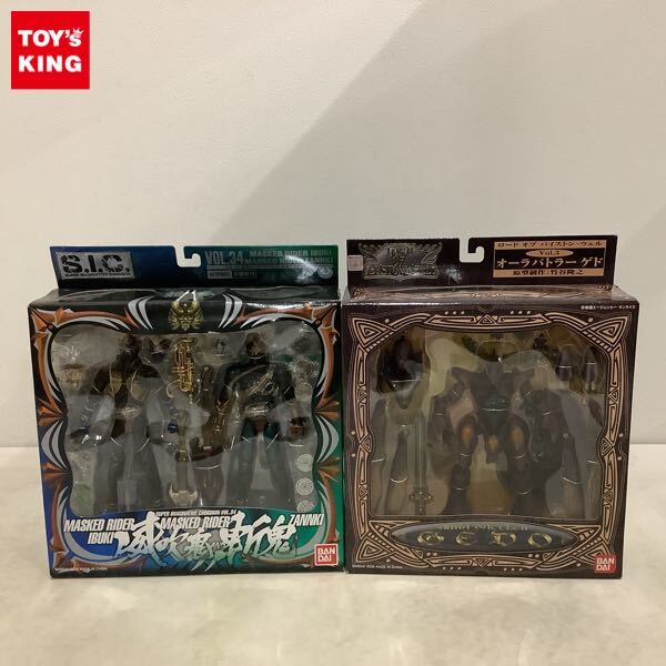 1円〜 未開封含 バンダイ S.I.C./SIC 仮面ライダーイブキ＆仮面ライダーザンキ ロード オブ バイストン・ウェル オーラバトラー ゲド