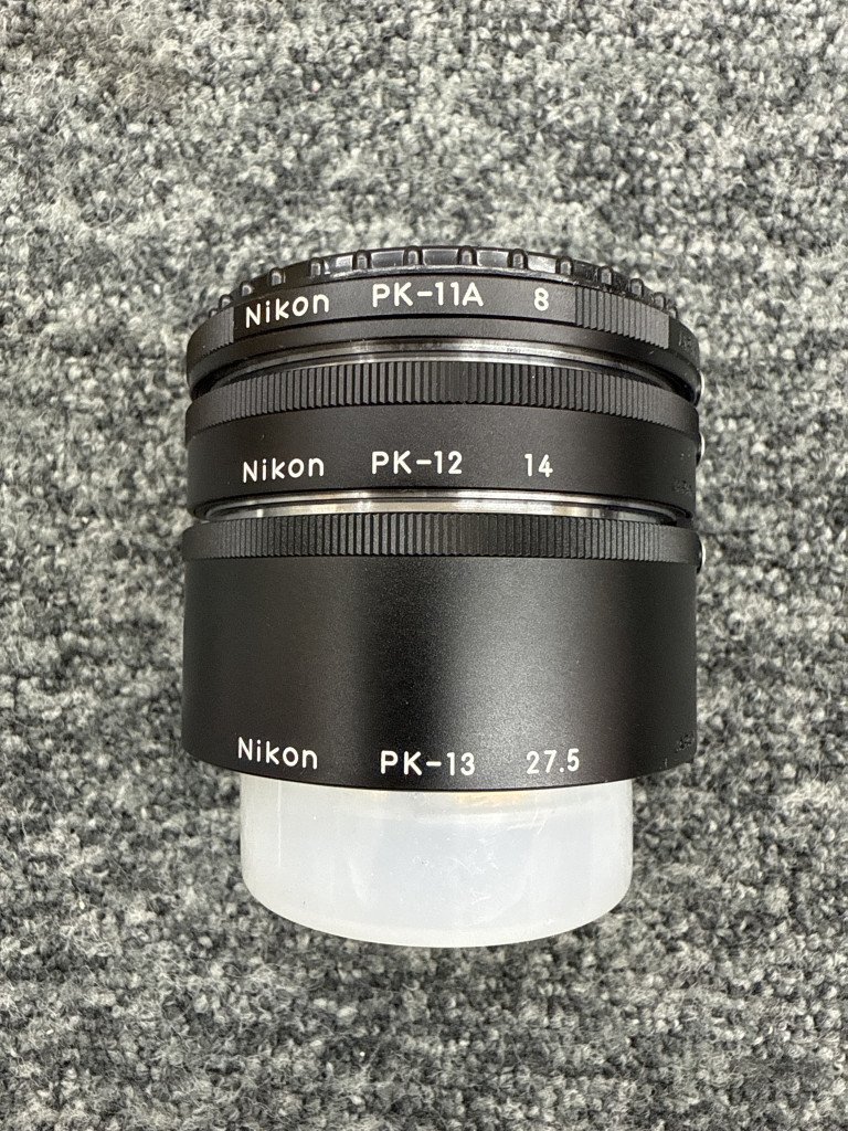 ▽ Nikon ニコン PK-11A PK-12 PK-13 オート接写リング 3種セット KB218610