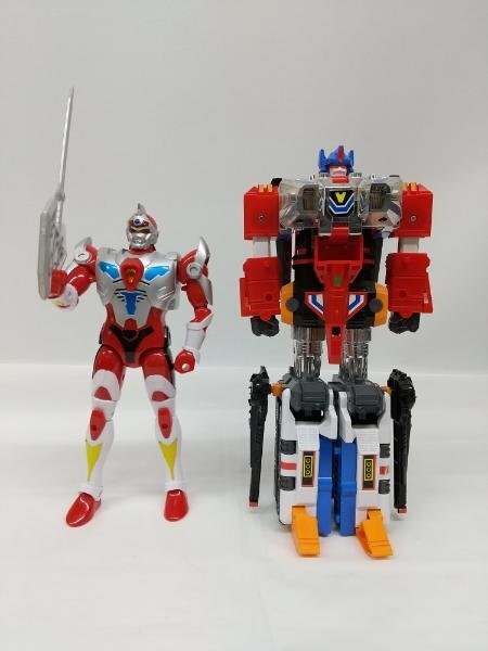 【青森東44-26】DX サンダーグリッドマン 電光超人グリッドマン 当時物 ゴッドゼノン ジャンク品