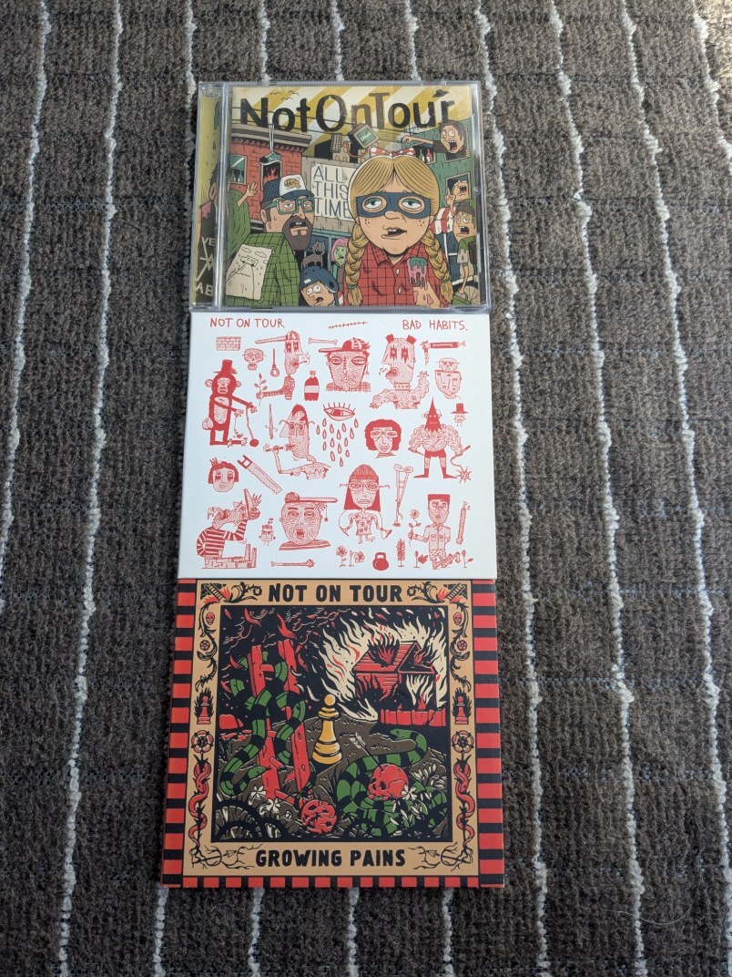 ※希少※「NOT ON TOUR」CD３枚セット