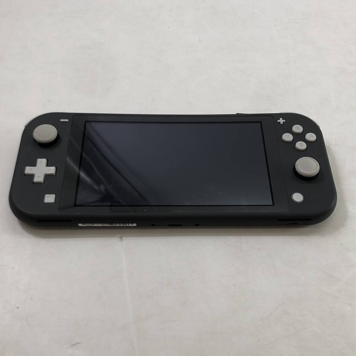 04wy15325■【1円～】ジャンク品 Nintendo Switch Lite グレー ※箱無し、本体破損あり、キズ、汚れあり　現状品