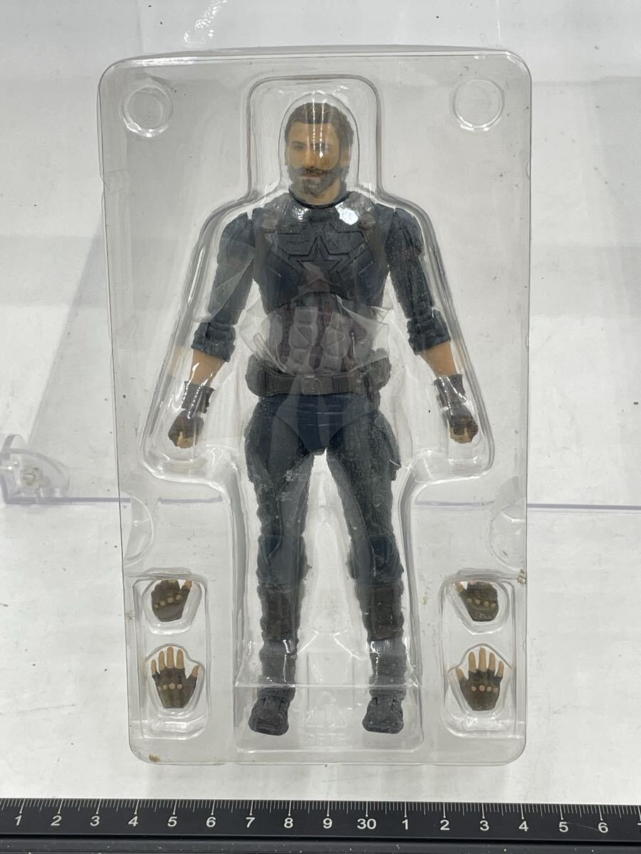 1215-1402【未検品】キャプテンアメリカ フィギュア S.H.Figuarts フィギュアーツ インフィニティウォー アベンジャーズ 　