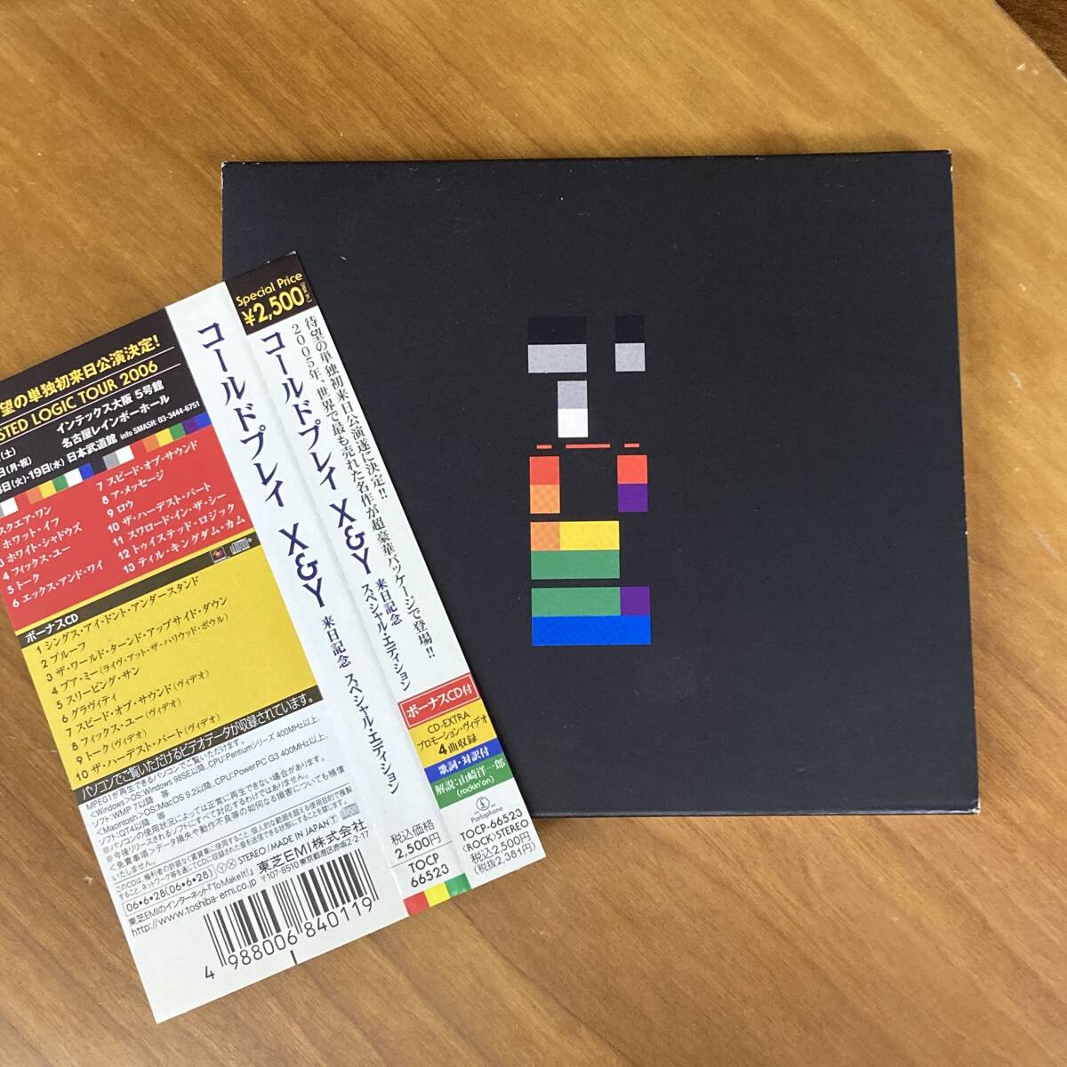 PR19269 CD *Coldplay* X&Y 紙ジャケ, 帯付２枚組