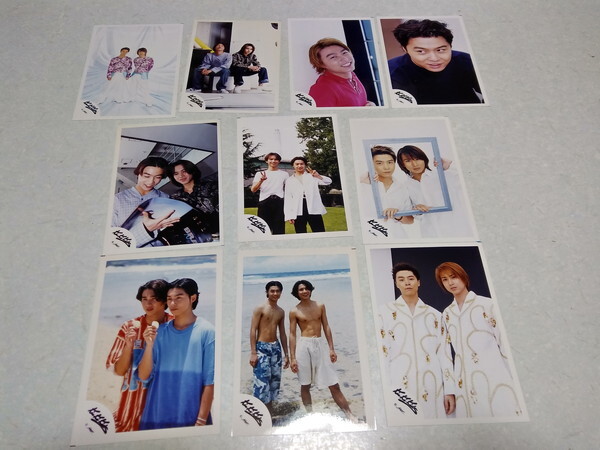 ◇　キンキキッズ　【　公式写真10枚セット♪美品　】　KinKi Kids　ブロマイド　堂本光一　堂本剛　※管理番号jn224