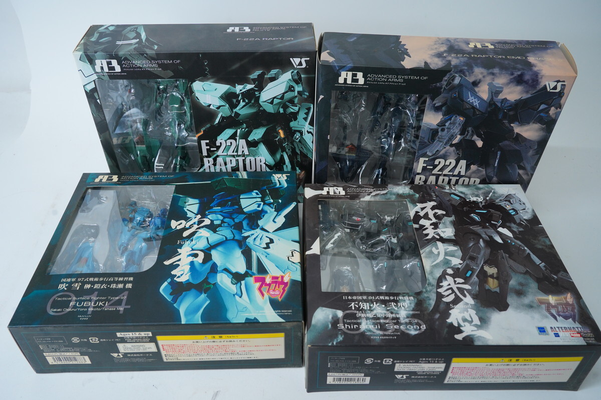 2.371　▲　アクションフィギュアシリーズ　A3　 F-22A ラプター　吹雪　ラプター先行量産型