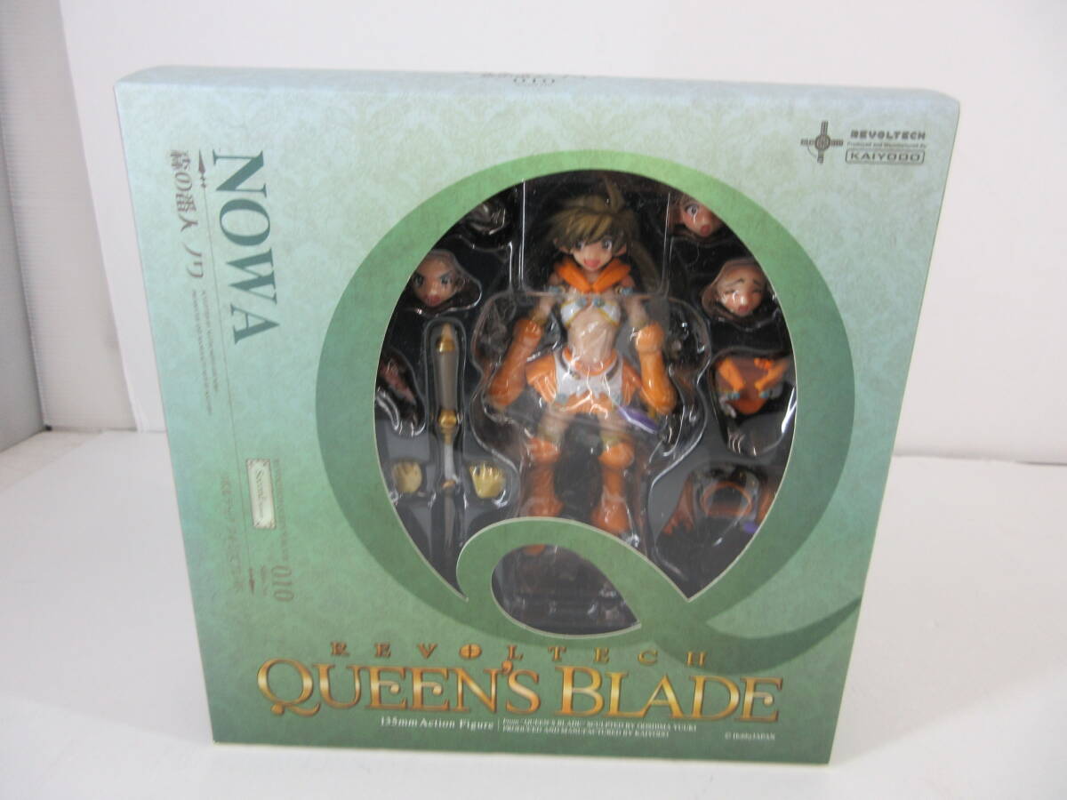 O3539 送料無料！ 海洋堂 リボルテック クイーンズブレイド No.010 森の番人ノワ 欠品 ジャンク 説明欄必読