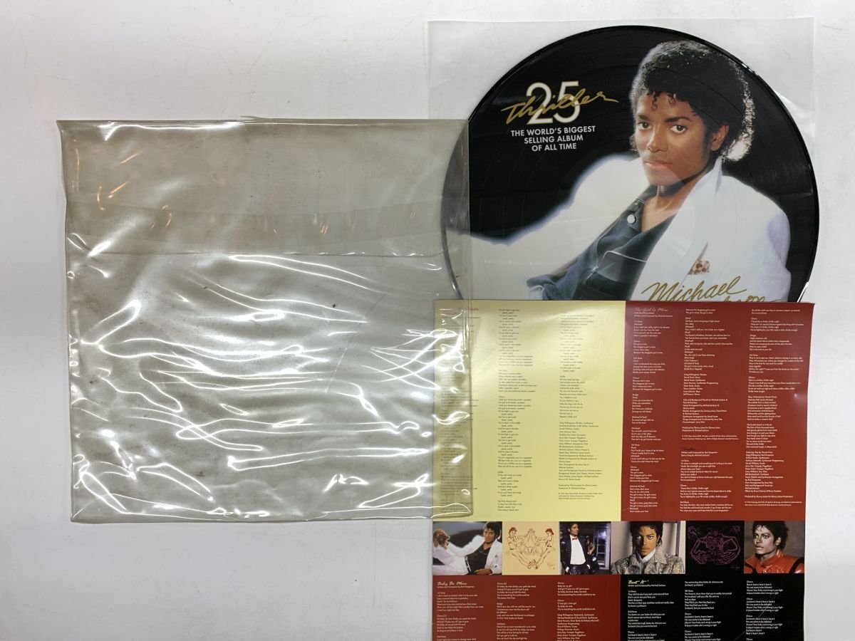 LP / MICHAEL JACKSON / THRILLER / US盤/ピクチャー盤 [7370RX]