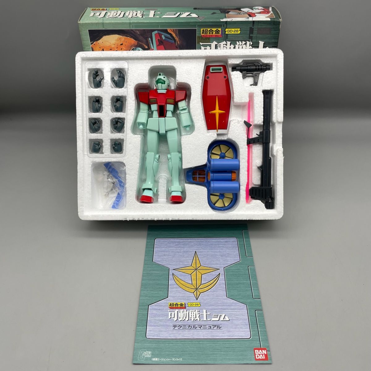 B4083 超合金 1／144 GD-28 機動戦士ガンダム 可動戦士 ジム