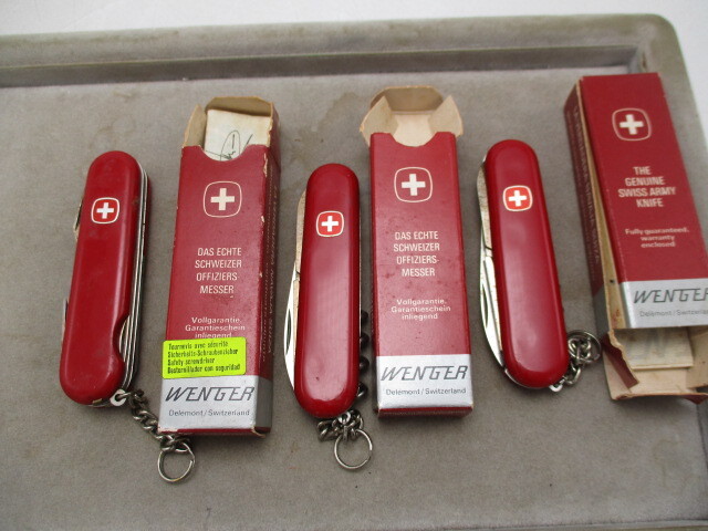 ★☆スイス　WENGER　5徳ナイフ　3本セット　新品未開封☆★