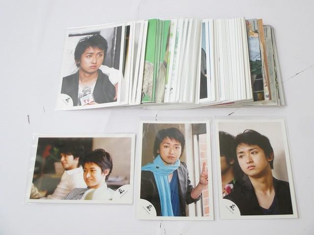 嵐 大野智 松本潤 他 公式写真 約150枚以上 旧ロゴ含む グッズセット 中古品
