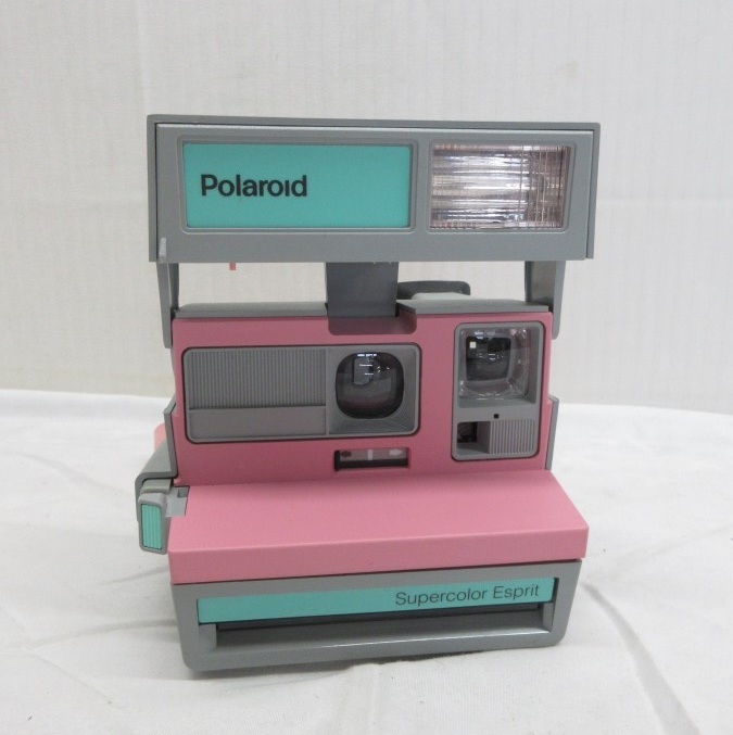 03Y019 【 中古・ジャンク品 】 Polaroid Supercolor Esprit インスタントカメラ 動作未確認 現状渡し