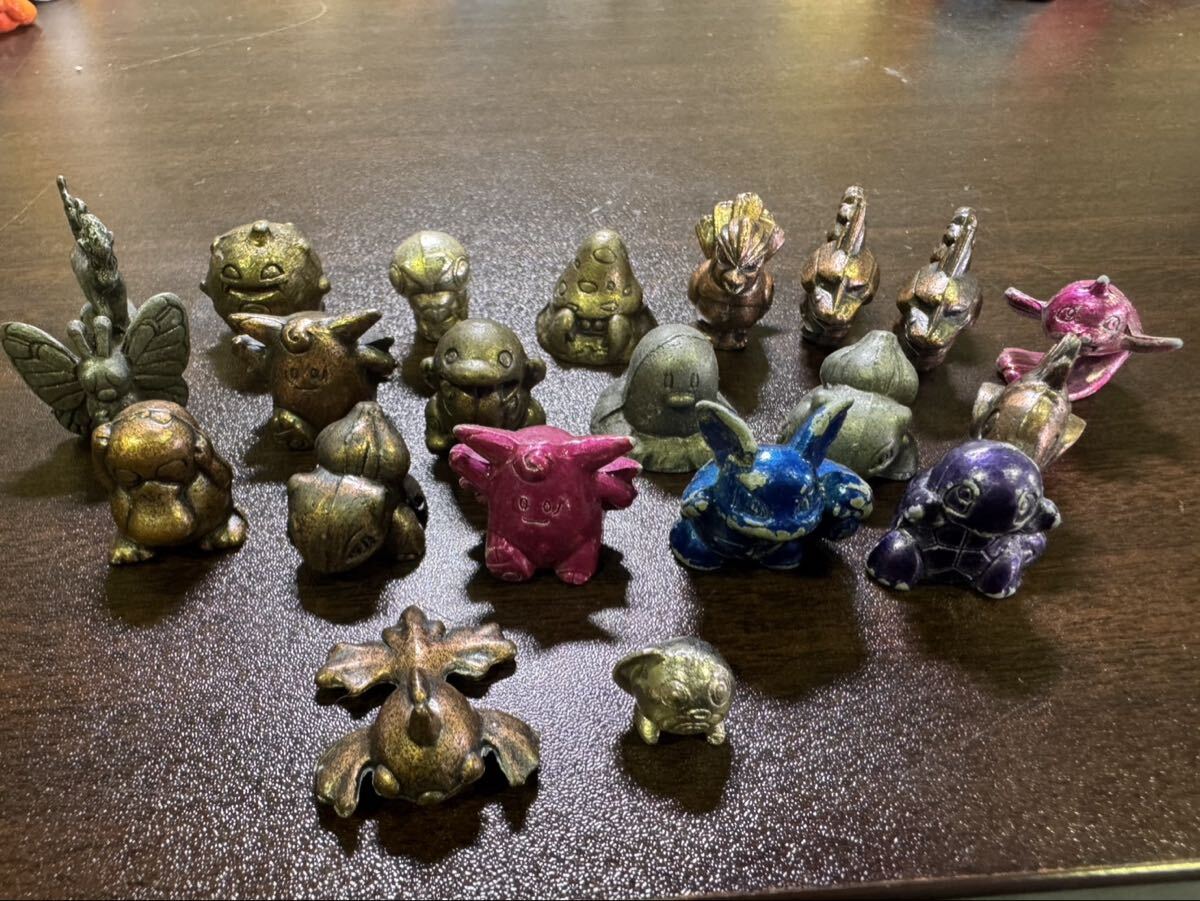 ga97 ポケモン メタルコレクション 21個　まとめ売り　 ミニフィギュア　メタルフィギュア 合金　