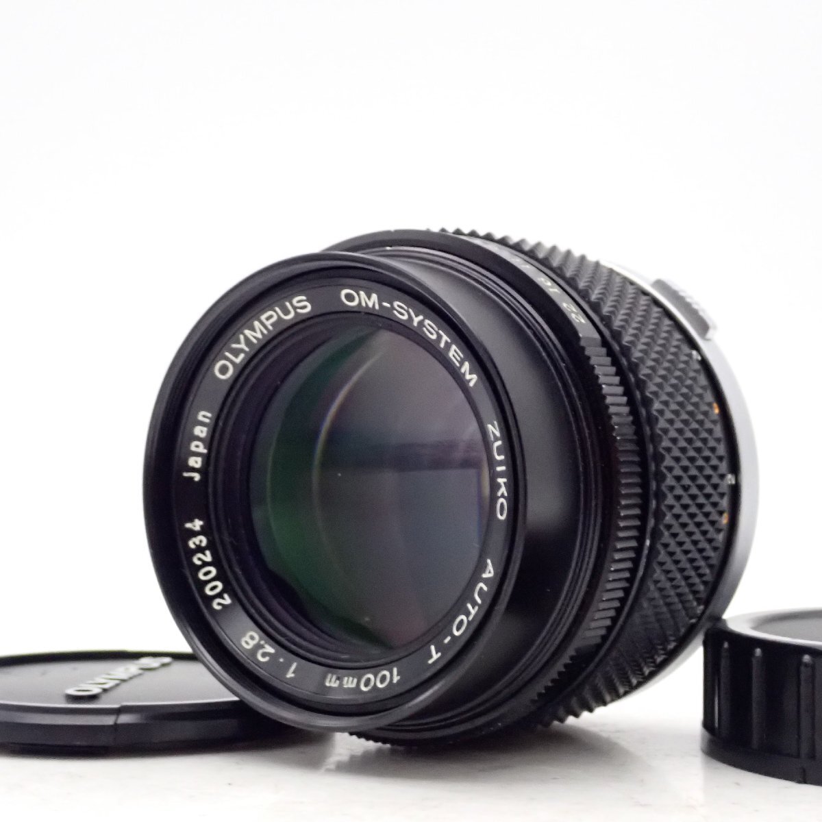 整備済 OLYMPUS 後期型 OM-SYSTEM ZUIKO MC AUTO-T 100mm f2.8 望遠ポートレート 単焦点 マニュアル オールドレンズ 200234